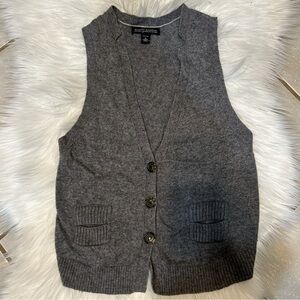 BANANA REPUBLIC CASHMERE BLEND VEST